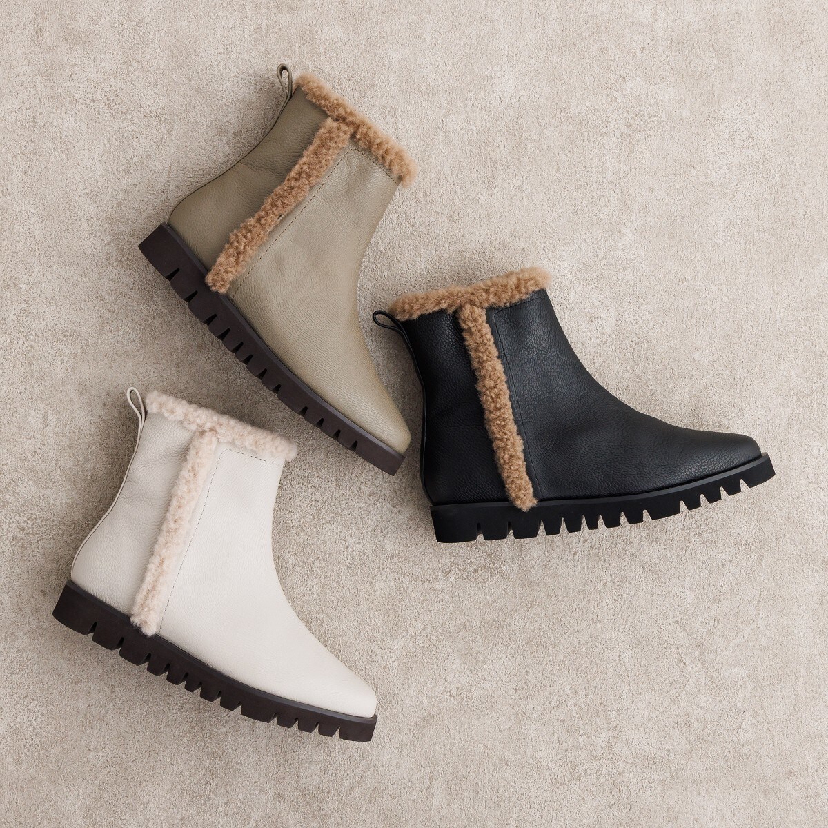 卑弥呼のあたたかブーツ【撥水】【卑弥呼25AW】ウェーブソール