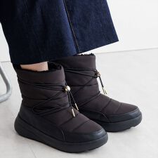 寒波到来！あたたか防寒ブーツ【撥水】【卑弥呼25AW】コードデザインスノーブーツ/657402