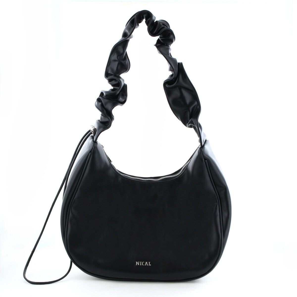 2WAY仕様◇【NICAL】【本革】【卑弥呼25SS】巾着ショルダーバッグ