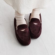 HIMIKO(HIMIKO)のあったか＆お洒落【撥水】【卑弥呼25AW】メタルポイントふわふわモカシン/651332