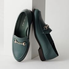 【SALE】【撥水】バブーシュビットローファー/751304