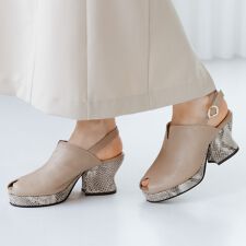 【卑弥呼26SS】ピープトゥカバードサンダル/661206