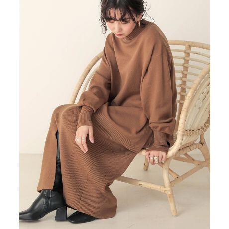 Web限定 ハイネックプルオーバー ニットスカートセットアップ ブージュルード Bou Jeloud ファッション通販 マルイウェブチャネル Ca000 424 74 01
