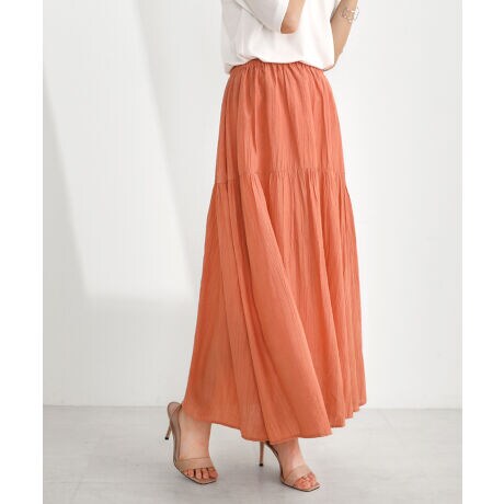 ワッシャーカラースカート ◇Bou Jeloud | ブージュルード(Bou Jeloud  