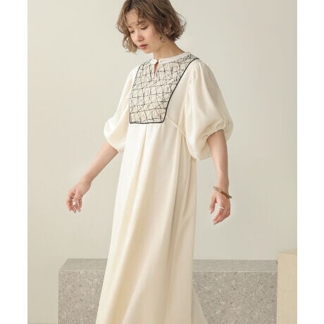 Web限定 フロント刺繍ワンピース Bab バブ Bab ファッション通販 マルイウェブチャネル Cb003 114 17 01