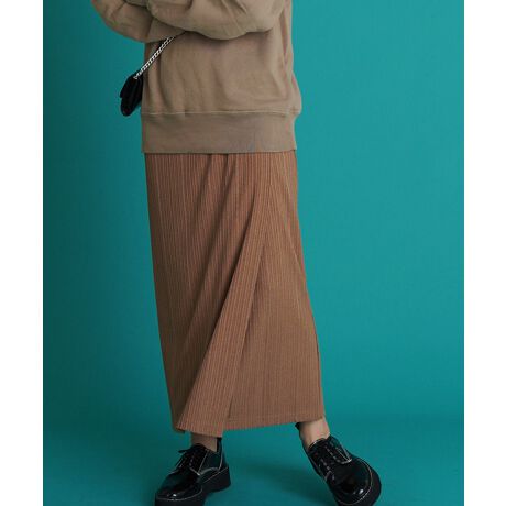 ランダムテレコラップロングスカート ルピリアン Lupilien ファッション通販 マルイウェブチャネル