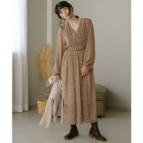 Bab フロントシャーリングワンピース バブ Bab ファッション通販 マルイウェブチャネル