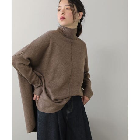 リバーシブルwフェイスポンチョ風ニットプルオーバー ブージュルード Bou Jeloud ファッション通販 マルイウェブチャネル