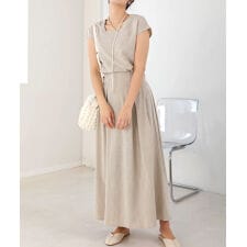 セットアップ風フレアワンピース