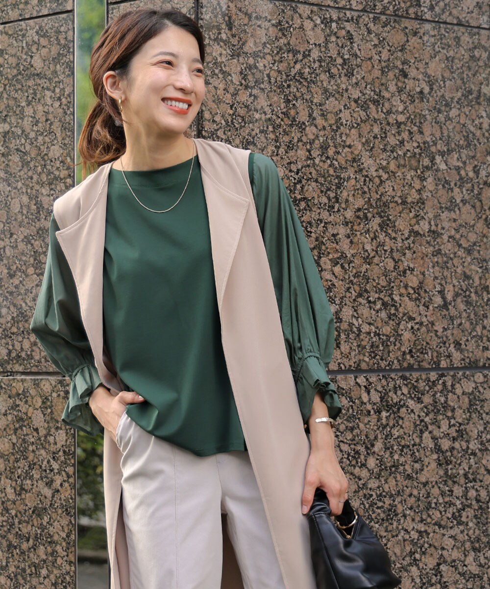 ブージュルード ロングデニムジレ ネイビー デニム風 春夏 Bou Jeloud ワンピース ロングデニムジレ : ZOZOTOWN Yahoo!店