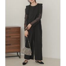 ベルト付きオールインワン