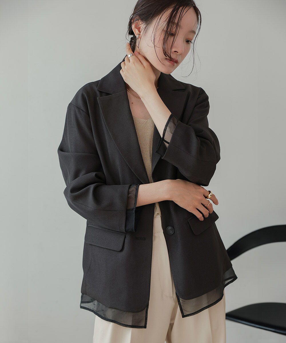 Heather 2wayケープコート （Heather（ヘザー）の「ウーリー