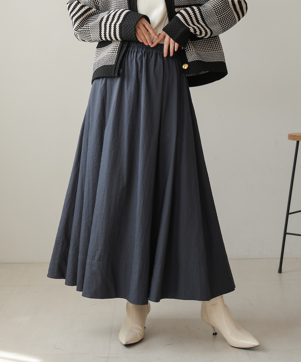 シャンブレータフタリバーシブルスカート | ブージュルード(Bou Jeloud