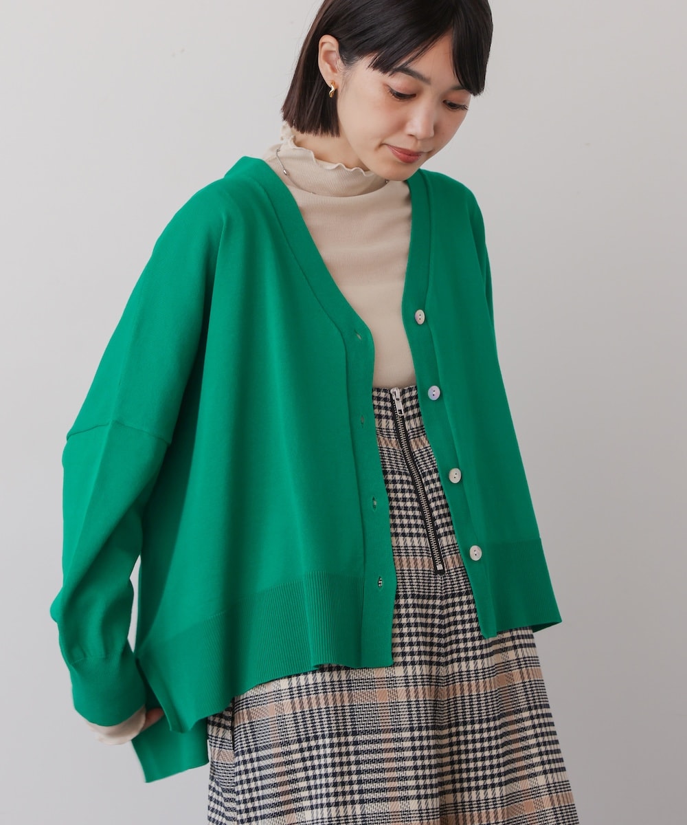 ブージュルード Bou Jeloud 【WEB限定】ループフリンジニット （GREEN） ブージュルード Bou Jeloud 【WEB限定】ループフリンジニット