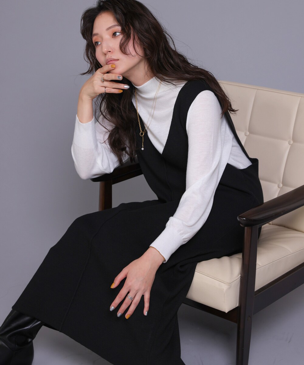 袋ジャガード柄マキシワンピース | ブージュルード(Bou Jeloud