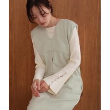 【S・Mサイズ展開あり】前後２WAYパイピングポンチジャンスカ