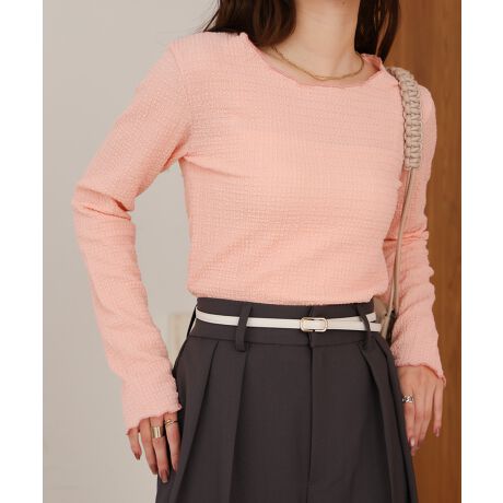 [^:6515192]BabPOINT\ʊ̂|R|RƂfނɁA肰ȂEقǂꂽgbvXBN[lbNŁAIłItłV[I΂pĂ܂B\ʊ͂̂́ÂɗDtBbĝŃs[XJ[fBKȂǂ̃Ci[ɂL܂킹閜\gbvXłBFABRIC炩ȑfނŁÂɗDtBbgBXgb`A₷Qŋ܂By₩ȒSn͋G߂̕ςڂd˒ɂ҂BȒPȂŁAłCyɒ񂹂܂BCOORDINATEfނ̕\Ĉꖇł͂A莝̃ACeƂ̃C[hX^COɂ߁BXEFbg̃Ci[L~s[XƂ̃C[hȂǁALACeƒ܂킹܂B悢~fBAȂ̂ŁAChpcfjȂǃ{[̂{gXƂ̑ƃXJ[g킹ŃtF~jȗDۂɁBcccccccF₠藠nFȂcccccccîCɓo^ o^ƁAĂē׎ɒʒm󂯎邱Ƃł܂B  قɂȓT邩܂ uĥCɓo^ ViēׂȂǂ̏󂯎邱Ƃł܂̂ŁA񂲓o^BabInstagramAJEgybab.showroomzōŐV`FbNIBeɂAۂ̃J[ƈقȂꍇ܂B܂AgтX}[gtHAp\RȂǂ̉ʏƎł͑FقȂČꍇ܂B܂B摜̏i̓Tv̂߁Aۂ̏iƎ኱dlقȂꍇ܂BZFíAߓxȖCGꂽԂł̖CɂAFEFڂ鋰ꂪ܂B̏íAfނ̓A̍ۂɑ̏k݂鋰ꂪ܂B͌`𐮂Ă犱ĂB̑舵Ɋւ܂ẮAiɕt̃AeV^OB