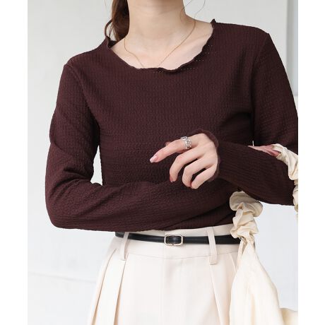 [^:6515192]BabPOINT\ʊ̂|R|RƂfނɁA肰ȂEقǂꂽgbvXBN[lbNŁAIłItłV[I΂pĂ܂B\ʊ͂̂́ÂɗDtBbĝŃs[XJ[fBKȂǂ̃Ci[ɂL܂킹閜\gbvXłBFABRIC炩ȑfނŁÂɗDtBbgBXgb`A₷Qŋ܂By₩ȒSn͋G߂̕ςڂd˒ɂ҂BȒPȂŁAłCyɒ񂹂܂BCOORDINATEfނ̕\Ĉꖇł͂A莝̃ACeƂ̃C[hX^COɂ߁BXEFbg̃Ci[L~s[XƂ̃C[hȂǁALACeƒ܂킹܂B悢~fBAȂ̂ŁAChpcfjȂǃ{[̂{gXƂ̑ƃXJ[g킹ŃtF~jȗDۂɁBcccccccF₠藠nFȂcccccccîCɓo^ o^ƁAĂē׎ɒʒm󂯎邱Ƃł܂B  قɂȓT邩܂ uĥCɓo^ ViēׂȂǂ̏󂯎邱Ƃł܂̂ŁA񂲓o^BabInstagramAJEgybab.showroomzōŐV`FbNIBeɂAۂ̃J[ƈقȂꍇ܂B܂AgтX}[gtHAp\RȂǂ̉ʏƎł͑FقȂČꍇ܂B܂B摜̏i̓Tv̂߁Aۂ̏iƎ኱dlقȂꍇ܂BZFíAߓxȖCGꂽԂł̖CɂAFEFڂ鋰ꂪ܂B̏íAfނ̓A̍ۂɑ̏k݂鋰ꂪ܂B͌`𐮂Ă犱ĂB̑舵Ɋւ܂ẮAiɕt̃AeV^OB