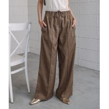 【S・Mサイズ展開】ダブルウエストパンツ