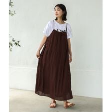 ブージュルード(Bou Jeloud)のレーヨンクレープキャミワンピース