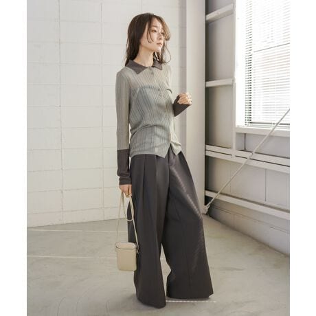 [^:7515152]BabPOINT݂Ƒ̔zFANZg̃gbvXB{^2AȂĂ̂ƍ|CgT}[jbgłƂSn͏Ă܂ŊԈႢȂ̃ACełB{^ăObhK[̒ȂAJ[fBKƂĉHDȂ1ŗlXȕ͋Cy݂܂BFABRICT}[jbgȂł͂̂ƂfފłBCOORDINATEXbNXƍ킹ăLCڂɎdグAfjȂǂƍ킹ăJWAɂĂ܂BXJ[gApcAȂł킹̂Œ񂵂ċG߂̕ςڂ疜\ɎgACeI^N⃏s[X̏ォHDĂcccccccF藠nFȂcccccccîCɓo^ o^ƁAĂē׎ɒʒm󂯎邱Ƃł܂B  قɂȓT邩܂ uĥCɓo^ ViēׂȂǂ̏󂯎邱Ƃł܂̂ŁA񂲓o^BabInstagramAJEgybab.showroomzōŐV`FbNIBeɂAۂ̃J[ƈقȂꍇ܂B܂AgтX}[gtHAp\RȂǂ̉ʏƎł͑FقȂČꍇ܂B܂B摜̏i̓Tv̂߁Aۂ̏iƎ኱dlقȂꍇ܂BZFíAߓxȖCGꂽԂł̖CɂAFEFڂ鋰ꂪ܂B̏íAfނ̓A̍ۂɑ̏k݂鋰ꂪ܂B͌`𐮂Ă犱ĂB̑舵Ɋւ܂ẮAiɕt̃AeV^OB