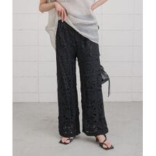 【S・Mサイズ展開】クロシェニットパンツ