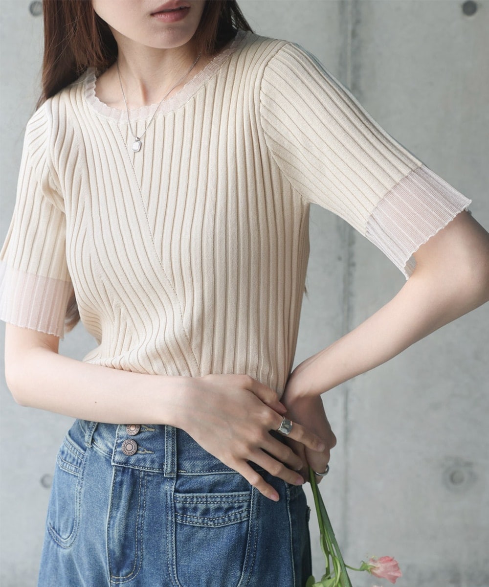 レディース Tシャツ・カットソー (ボートネック) の通販