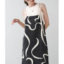 バブ(Bab)のアートライン配色キャミワンピース