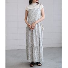 花柄キャミワンピース