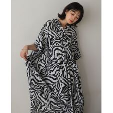 ブージュルード(Bou Jeloud)のゼブラ柄ワンピース