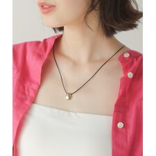 メタルチャームネックレス