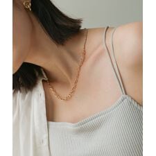 ブージュルード(Bou Jeloud)のコンビチェーンネックレス