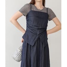 バブ(Bab)のビスチェセットドッキングワンピース