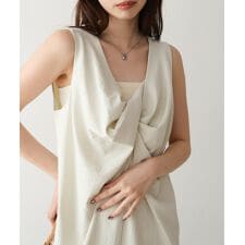 バブ(Bab)のフロントねじりワンピース