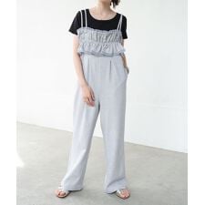 【S・Mサイズ展開】ギャザーオールインワン