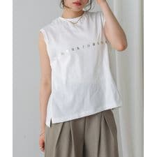 【接触冷感／吸水速乾】スモール箔ロゴＴシャツ
