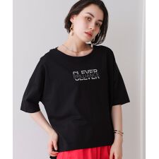 メタリック刺繍ロゴＴ