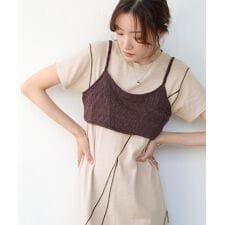 【S・Mサイズ展開】ビスチェセットメローワンピース