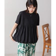 裾バルーンプルオーバー