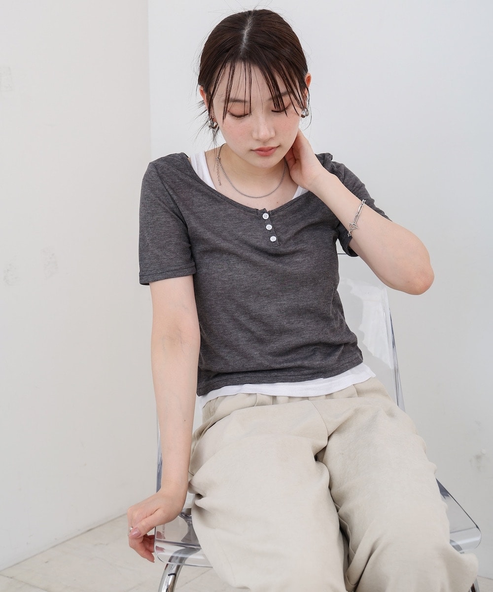 可愛い♡ ゆったりTシャツ 美品 Mサイズ グレー 新着】 Tシャツ・カットソー (灰色・グレー系) の一覧 | マルイ