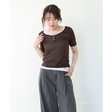 [^:6524092]BabPOINTi`ȃC[hX^CŊA^Ngbvt̃w[lbNgbvXB肰ȂƃJWAȕ\͂́AlJWA2_ZbgłBgbvX͎񌳂Ƀ{^tw[lbNfUCŁAJߎňۂ`FW܂BƂ̂VGbgAƒSn̗ǂ𗼗Ă܂BZbg̃^Ngbv̓Ci[gɂ֗ȃx[VbNfUCBꂼʁXłĝŁACɍ킹ĒȂ̕LDGACełIFABRICy₩ŃTbƂ肪Sn悭AVɂȂɂ₷̂ŃfC[ɑ劈COORDINATE{gX̓fjXbNXAXJ[gƂDŁA1Zbg΃fC[R[fƊyɂȂ܂BVvǂȂČɂ傤ǂZbggbvXłIcccccccF₠藠nFȂcccccccîCɓo^ o^ƁAĂē׎ɒʒm󂯎邱Ƃł܂B  قɂȓT邩܂ uĥCɓo^ ViēׂȂǂ̏󂯎邱Ƃł܂̂ŁA񂲓o^BabInstagramAJEgybab.showroomzōŐV`FbNIBeɂAۂ̃J[ƈقȂꍇ܂B܂AgтX}[gtHAp\RȂǂ̉ʏƎł͑FقȂČꍇ܂B܂B摜̏i̓Tv̂߁Aۂ̏iƎ኱dlقȂꍇ܂BZFíAߓxȖCGꂽԂł̖CɂAFEFڂ鋰ꂪ܂B̏íAfނ̓A̍ۂɑ̏k݂鋰ꂪ܂B͌`𐮂Ă犱ĂB̑舵Ɋւ܂ẮAiɕt̃AeV^OB