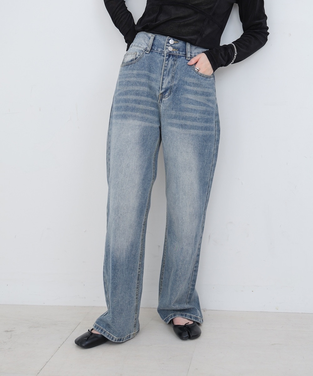 レディース パンツ (青色・ネイビー・ブルー系) の一覧 | マルイ
