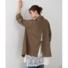 バブ(Bab)のバックリボンダブルジャケット