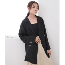 バブ(Bab)のバックリボンダブルジャケット