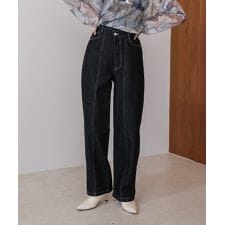 ブージュルード(Bou Jeloud)の【WEB限定】デニムアシメパンツ