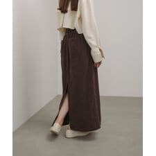 コーデュロイＩラインスカート