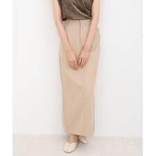 バブ(Bab)の【S・Mサイズ展開】ツイルタイトロングスカート