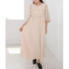 【S・Mサイズ展開】ビスチェライクフレアワンピース