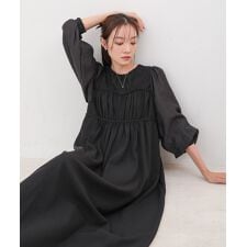 【S・Mサイズ展開】ビスチェライクフレアワンピース