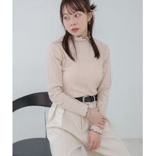 バブ(Bab)の【選べるデザイン】ウェーブメローリブカットソー